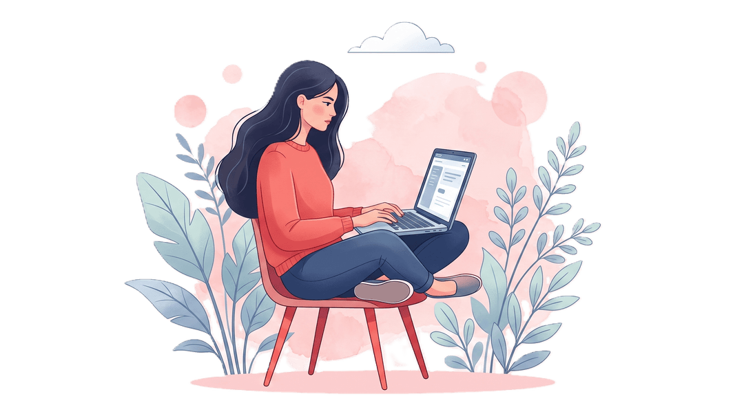 HR professional working with ease